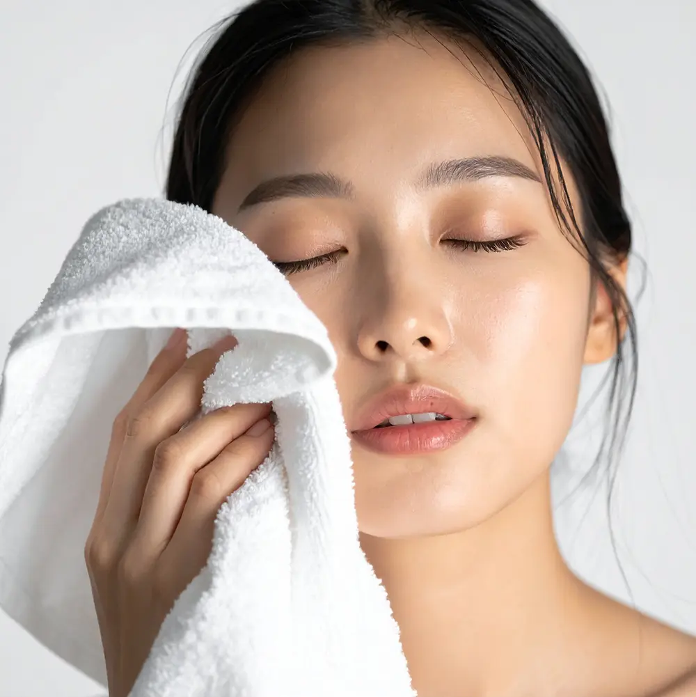 dry skin after washing face