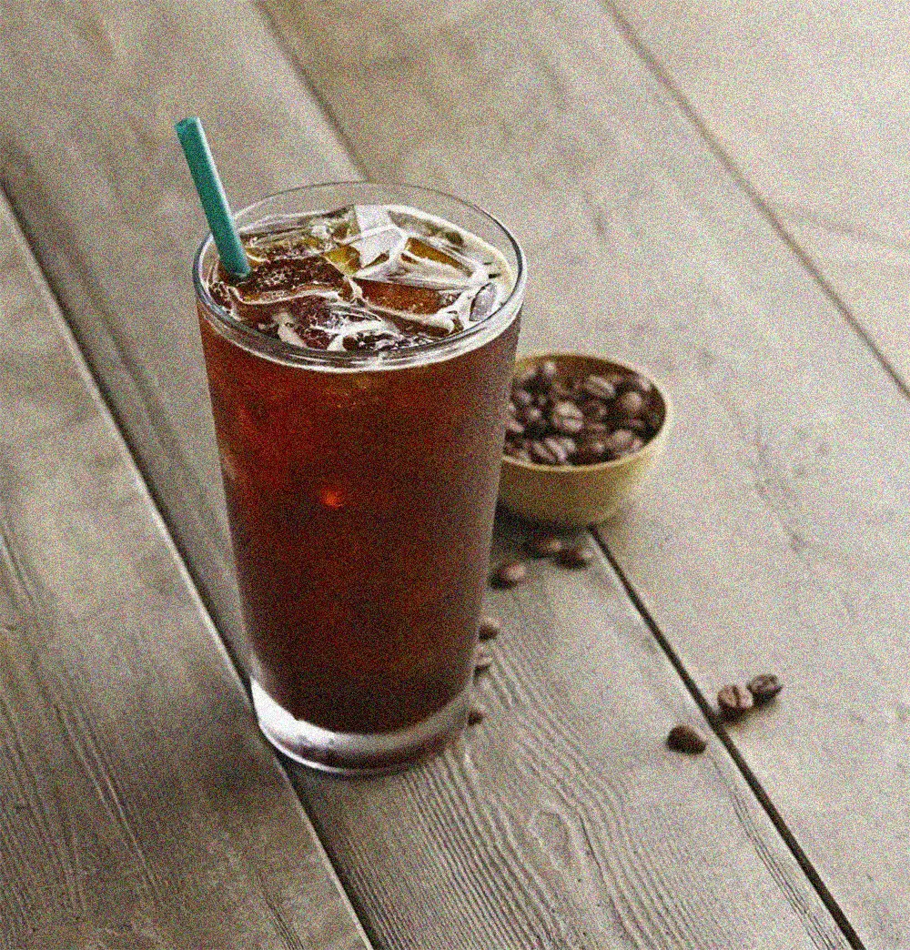 Korean style iced coffee