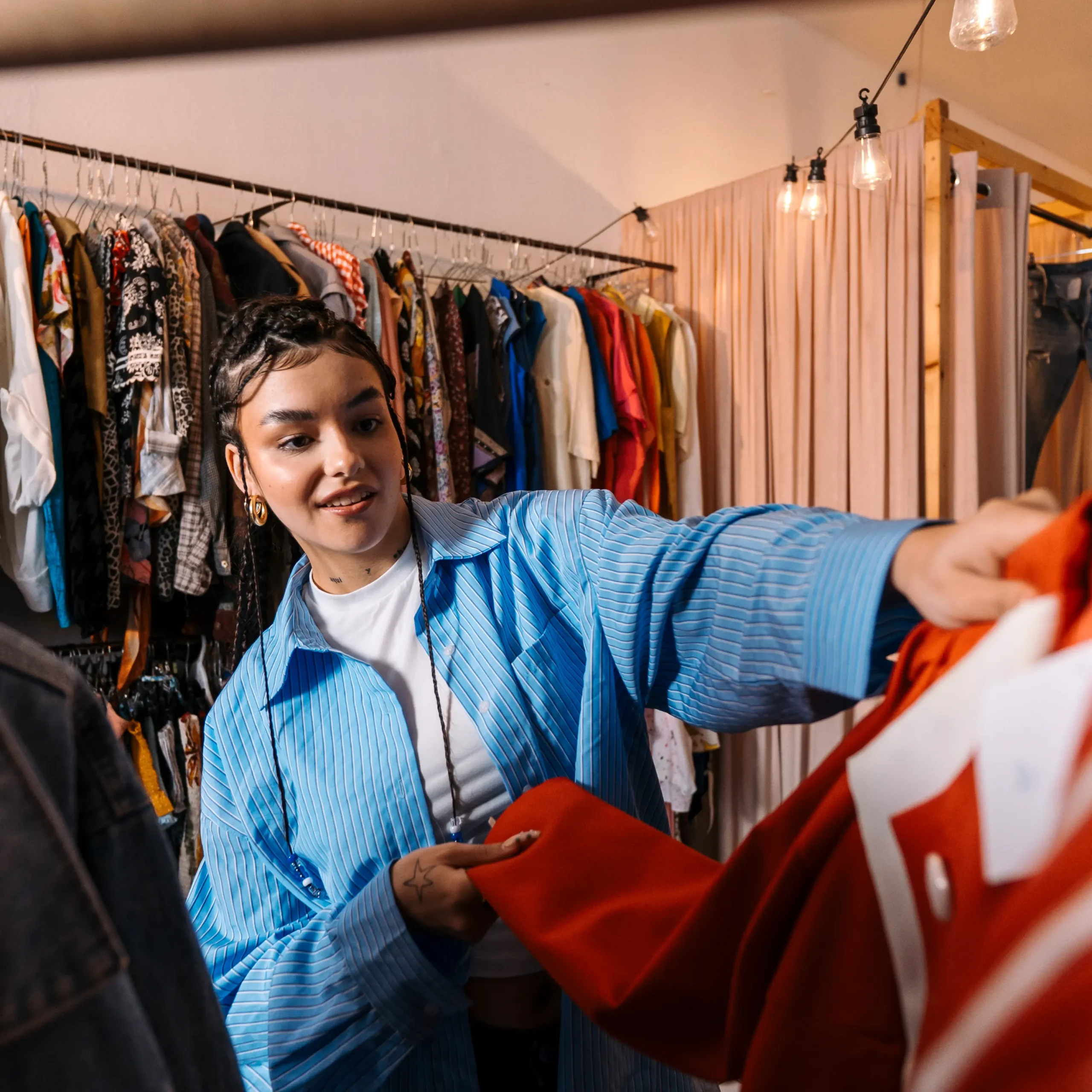 vintage shopping