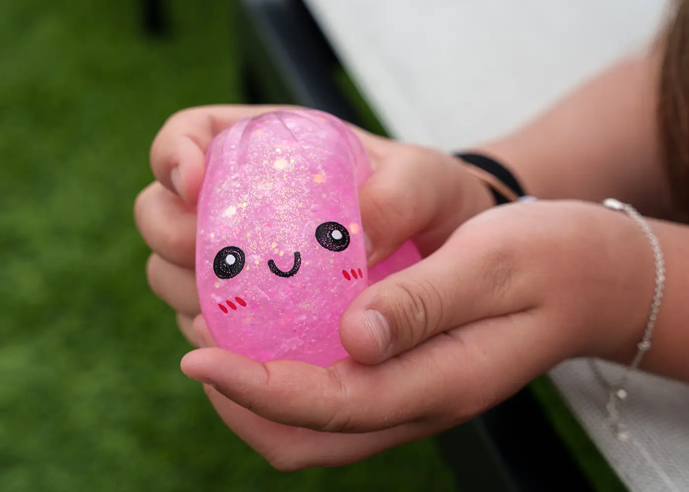 Wax-coated balls