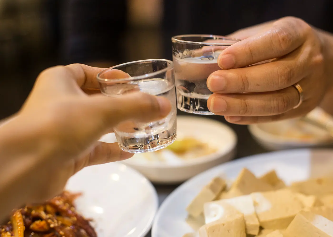 How to drink soju
